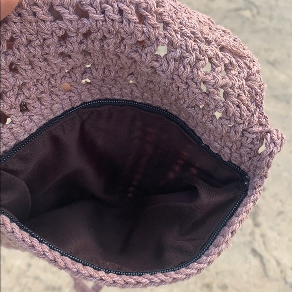 NWOT  🍭🍬 Mauve colour crossbody/shoulder bag 🍇🍠🍆 - Picture 3 of 6